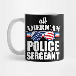 American Police Sergeant Mug